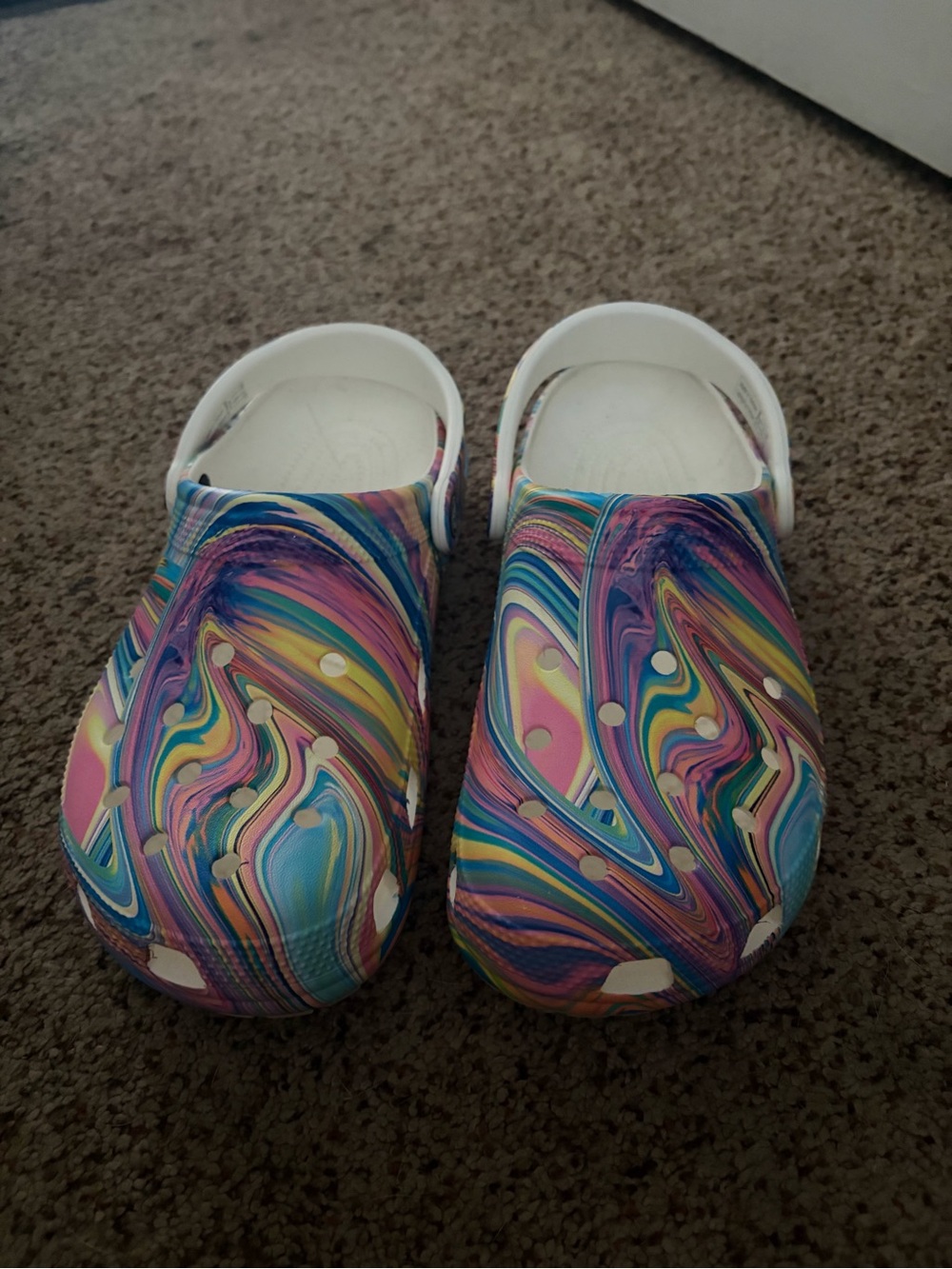 Swirl Multicolor Crocs